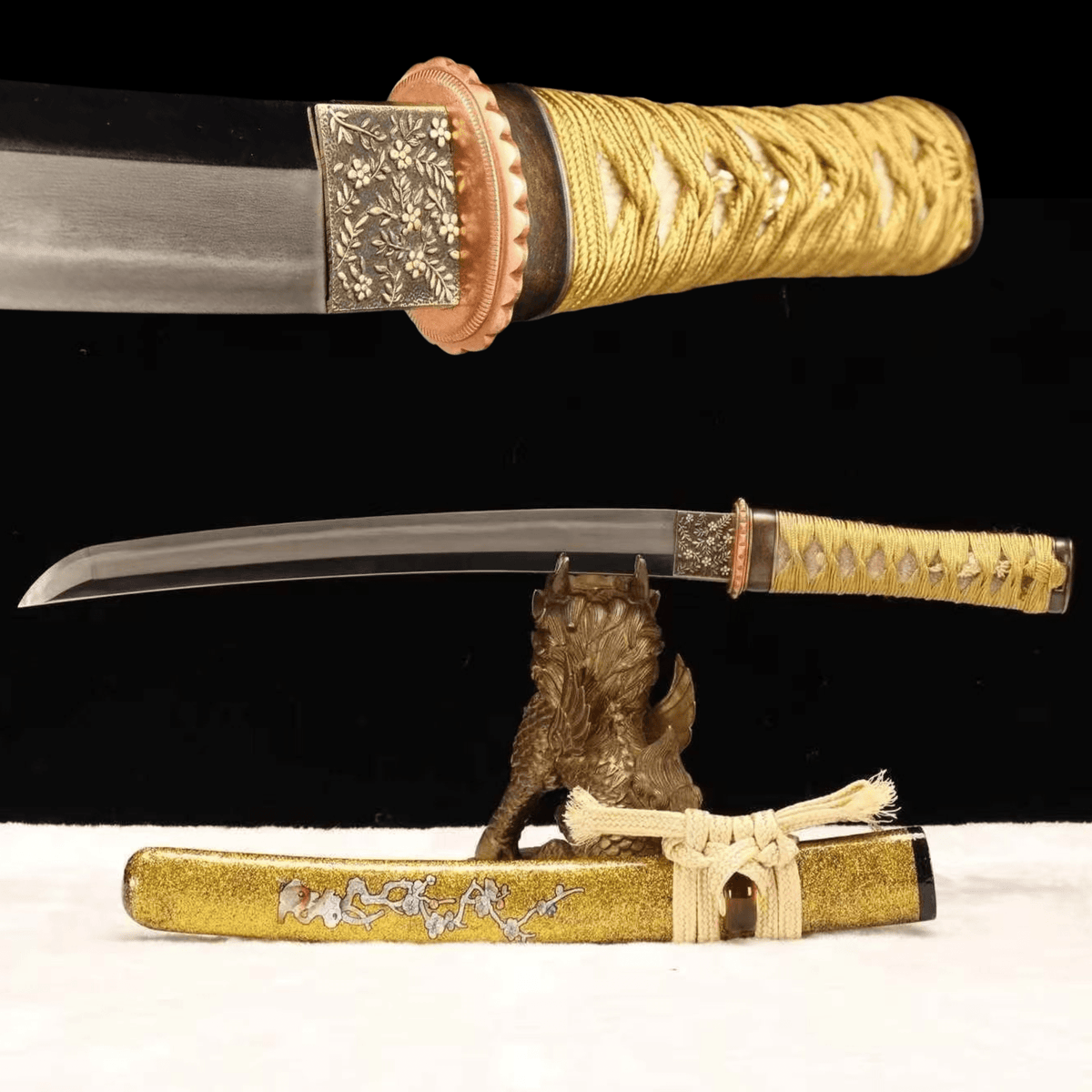 Tanto Sword WuJin T10 High Carbon Steel Clay Tempered | KatanaSwordArt Tanto For Sale 2026