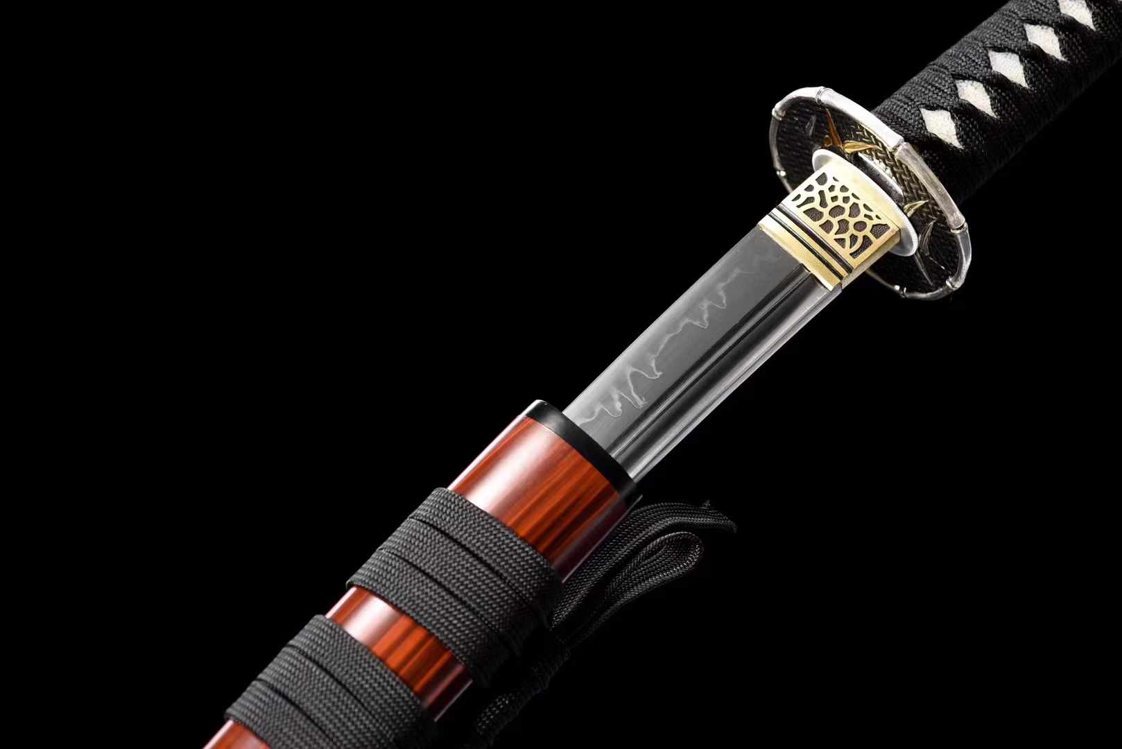 Wakizashi Kogarasu Maru Sandalwood Bamboo T10 Clay Tempered 檀竹 | KatanaSwordArt Wakizashi For Sale 2025