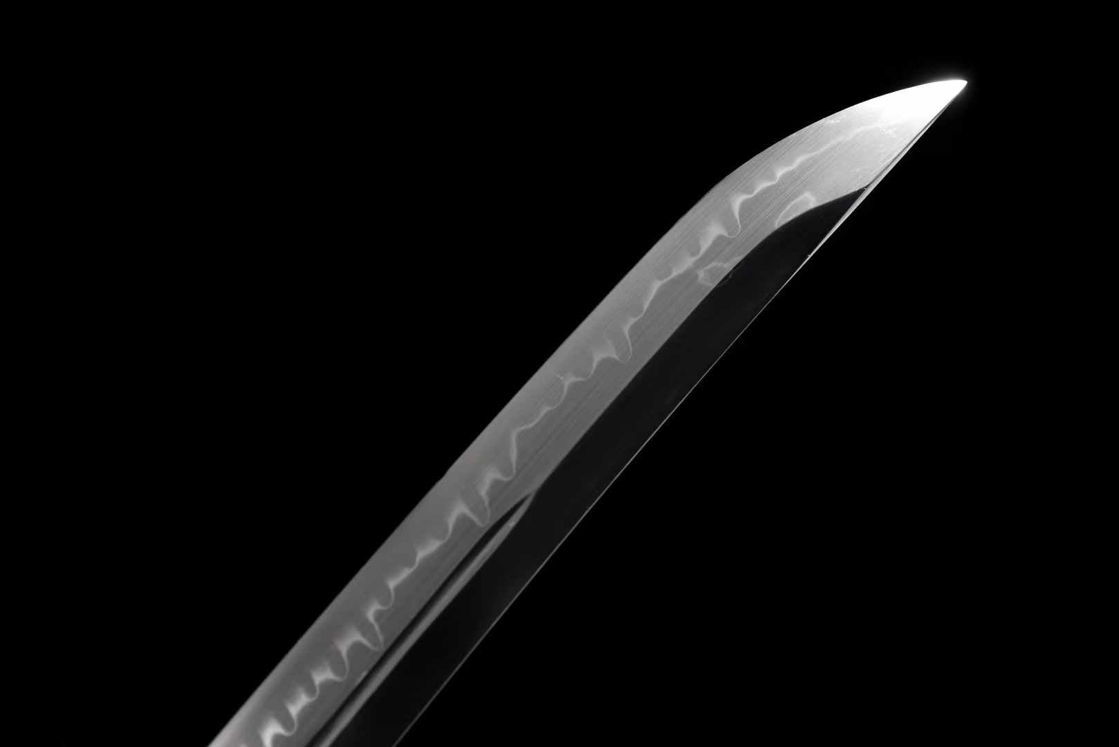 Wakizashi Kogarasu Maru Sandalwood Bamboo T10 Clay Tempered 檀竹 | KatanaSwordArt Wakizashi For Sale 2025