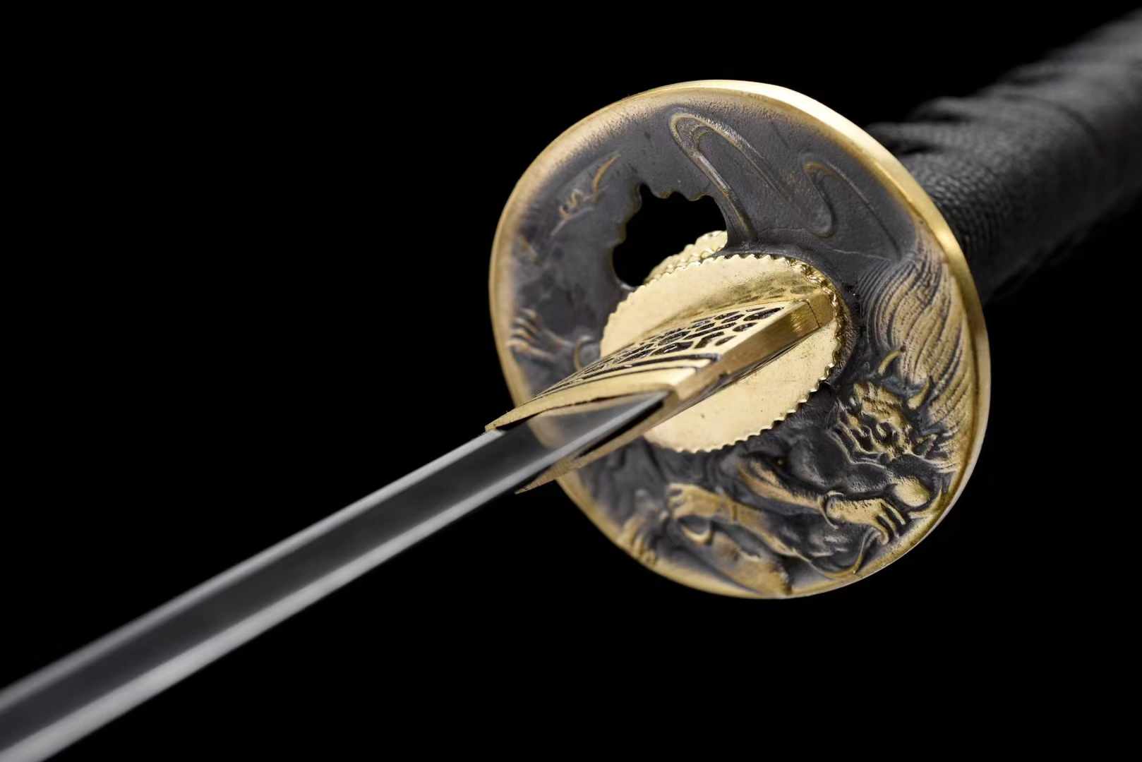 Wakizashi Sword JingGang T10 Clay Tempered Black Saya 金剛 | KatanaSwordArt Wakizashi For Sale 2025