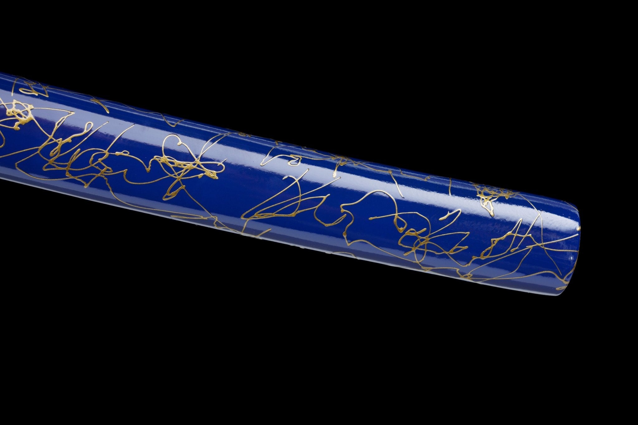 Wooden Katana Azure Flowing Blue Saya 蒼流 | KatanaSwordArt Wooden Katana For Sale 2025