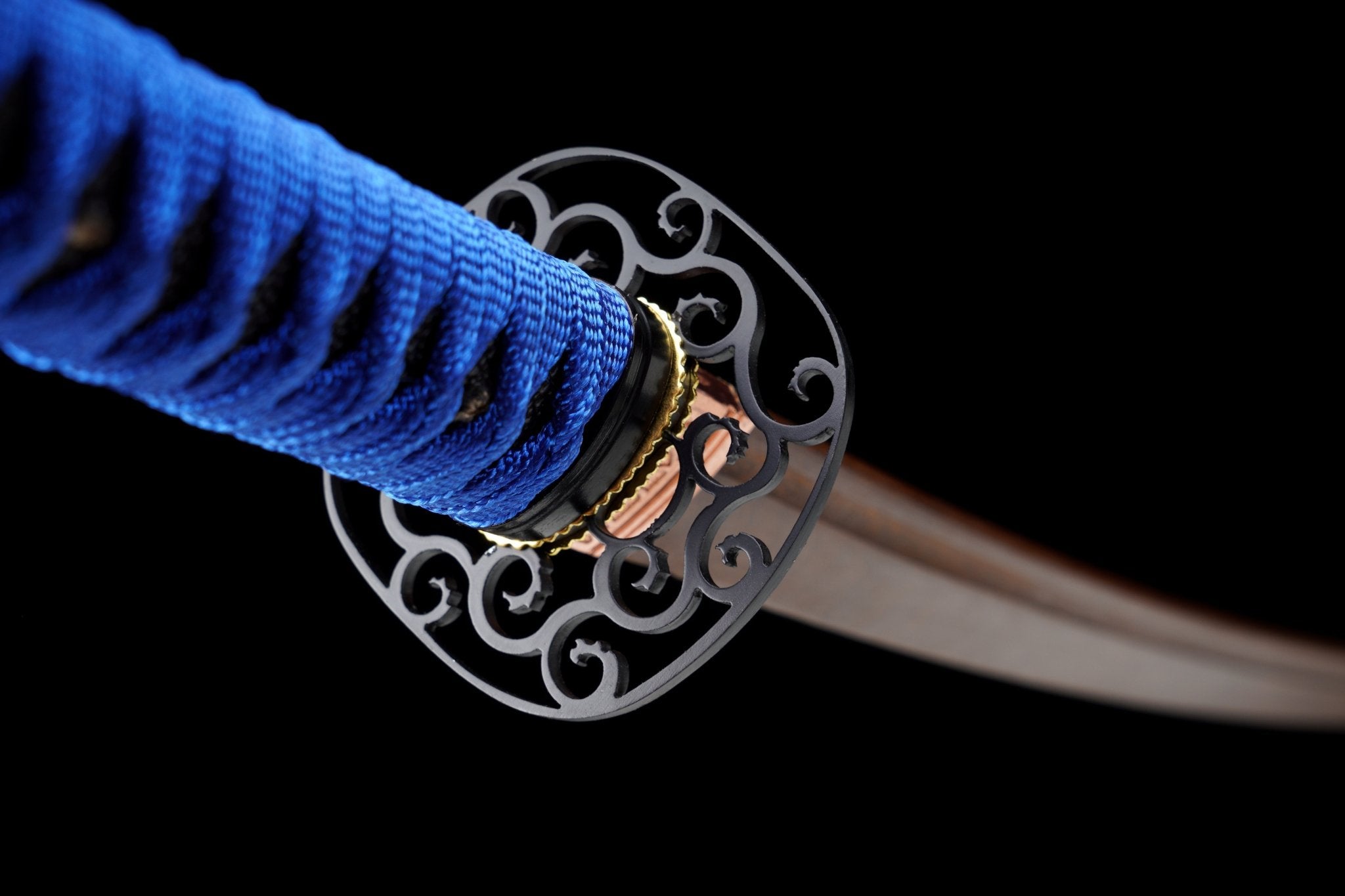 Wooden Katana Azure Flowing Blue Saya 蒼流 | KatanaSwordArt Wooden Katana For Sale 2025
