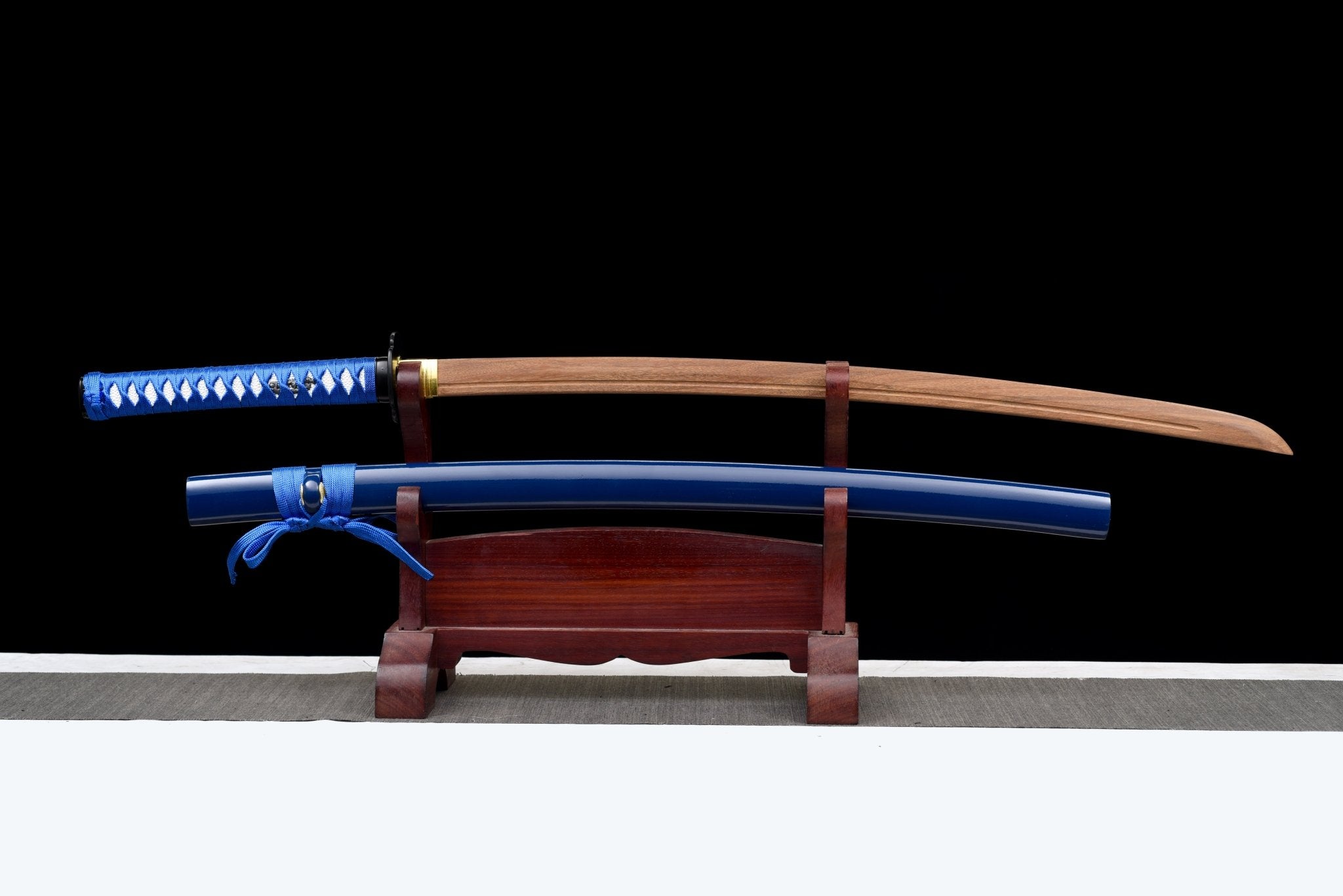 Wooden Katana Canglv Blue Discipline 蒼律 | KatanaSwordArt Wooden Katana For Sale 2025