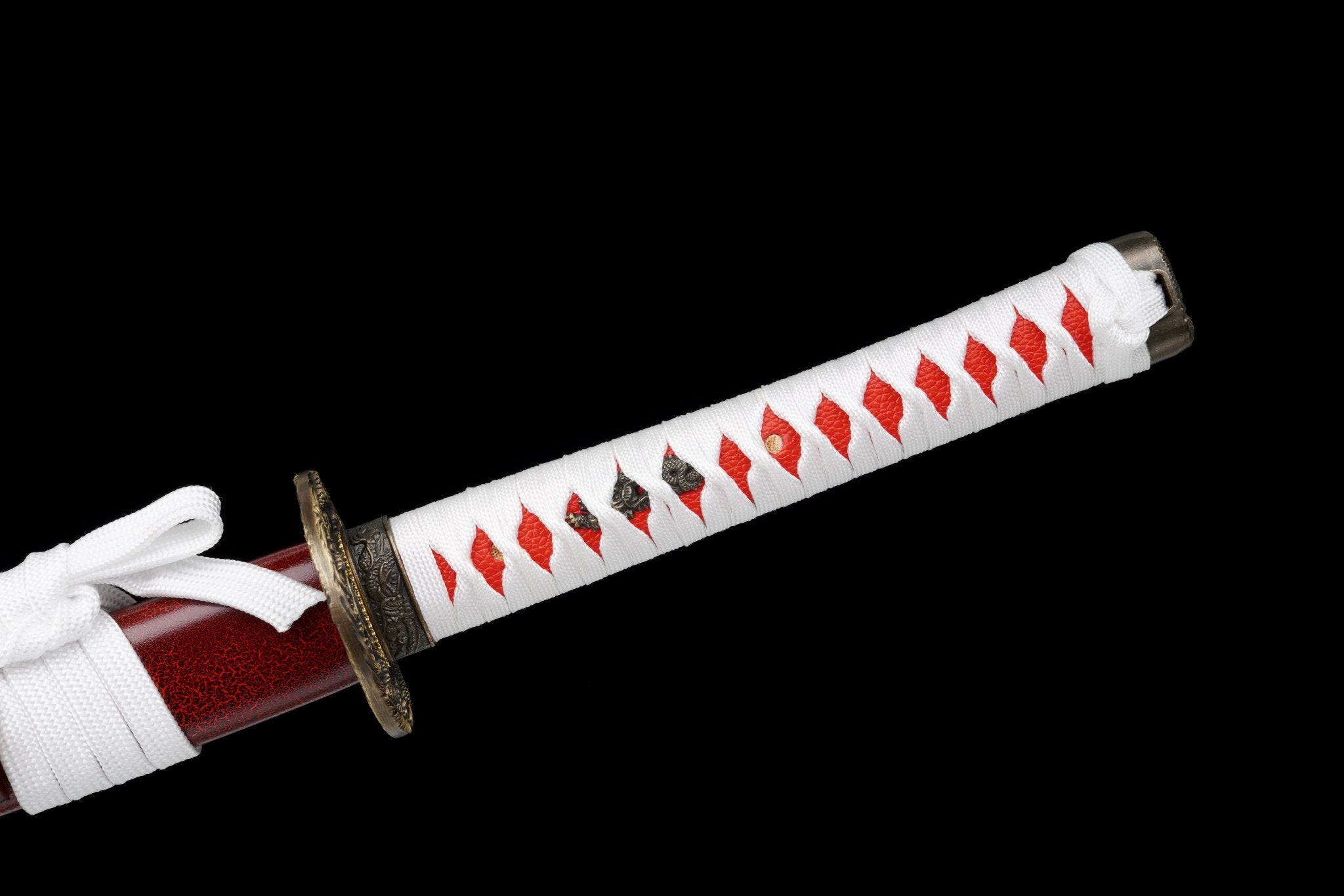 Wooden Katana Crimson Spirit Red Saya 朱靈 | KatanaSwordArt Wooden Katana For Sale 2025