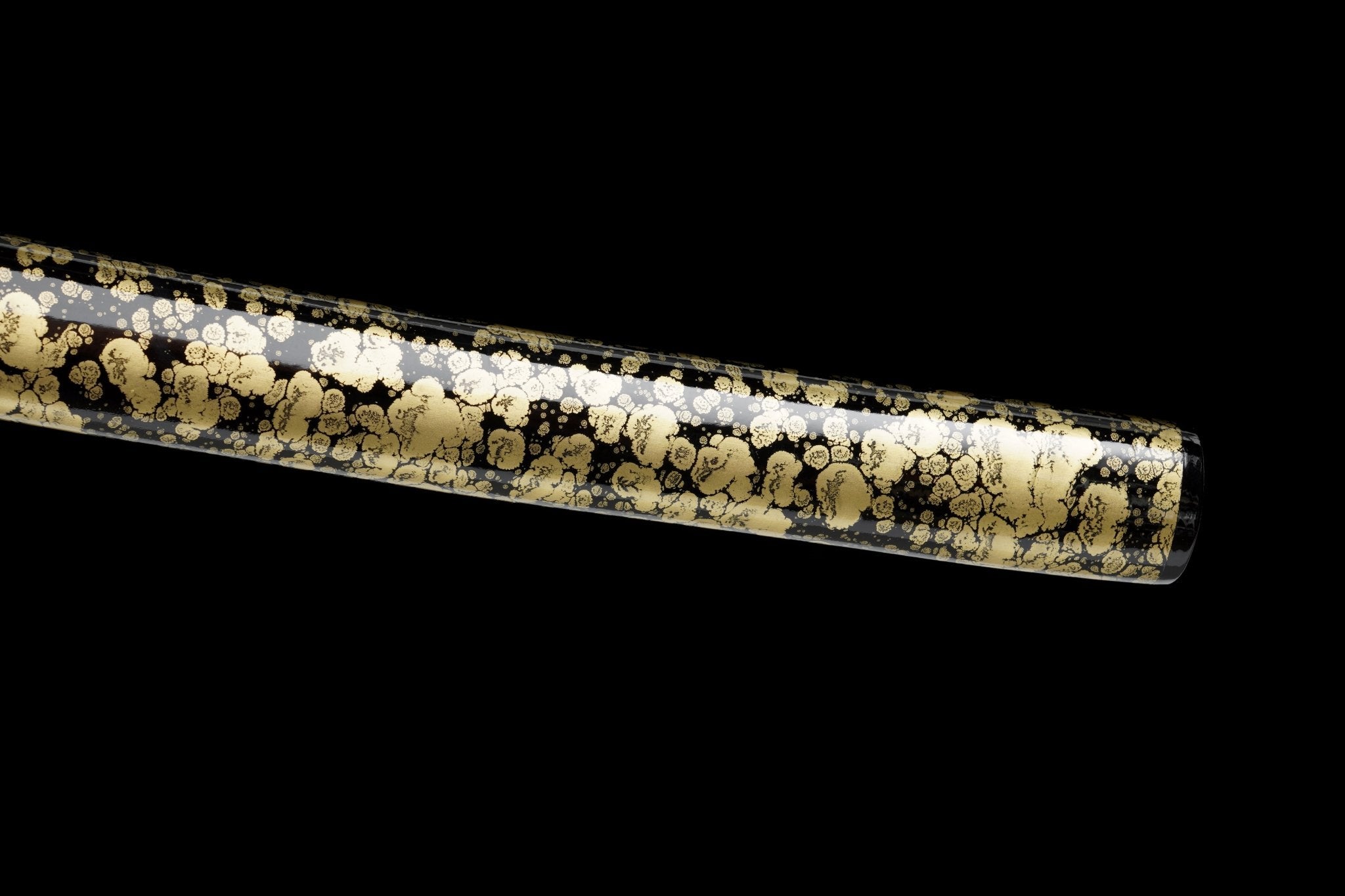 Wooden Katana Ember Leaf Gold Flecked Saya 燼葉 | KatanaSwordArt Wooden Katana For Sale 2025