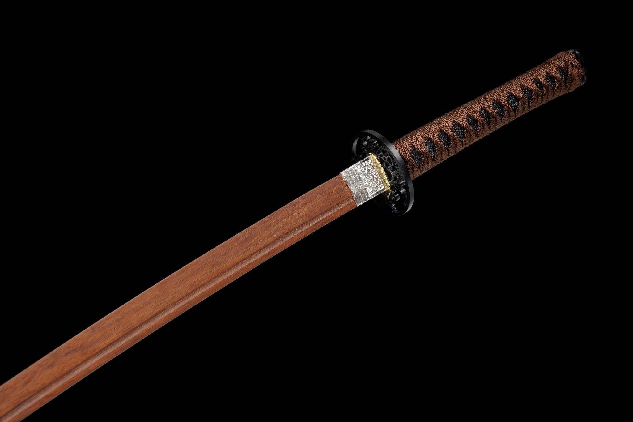 Wooden Katana Ember Leaf Gold Flecked Saya 燼葉 | KatanaSwordArt Wooden Katana For Sale 2025