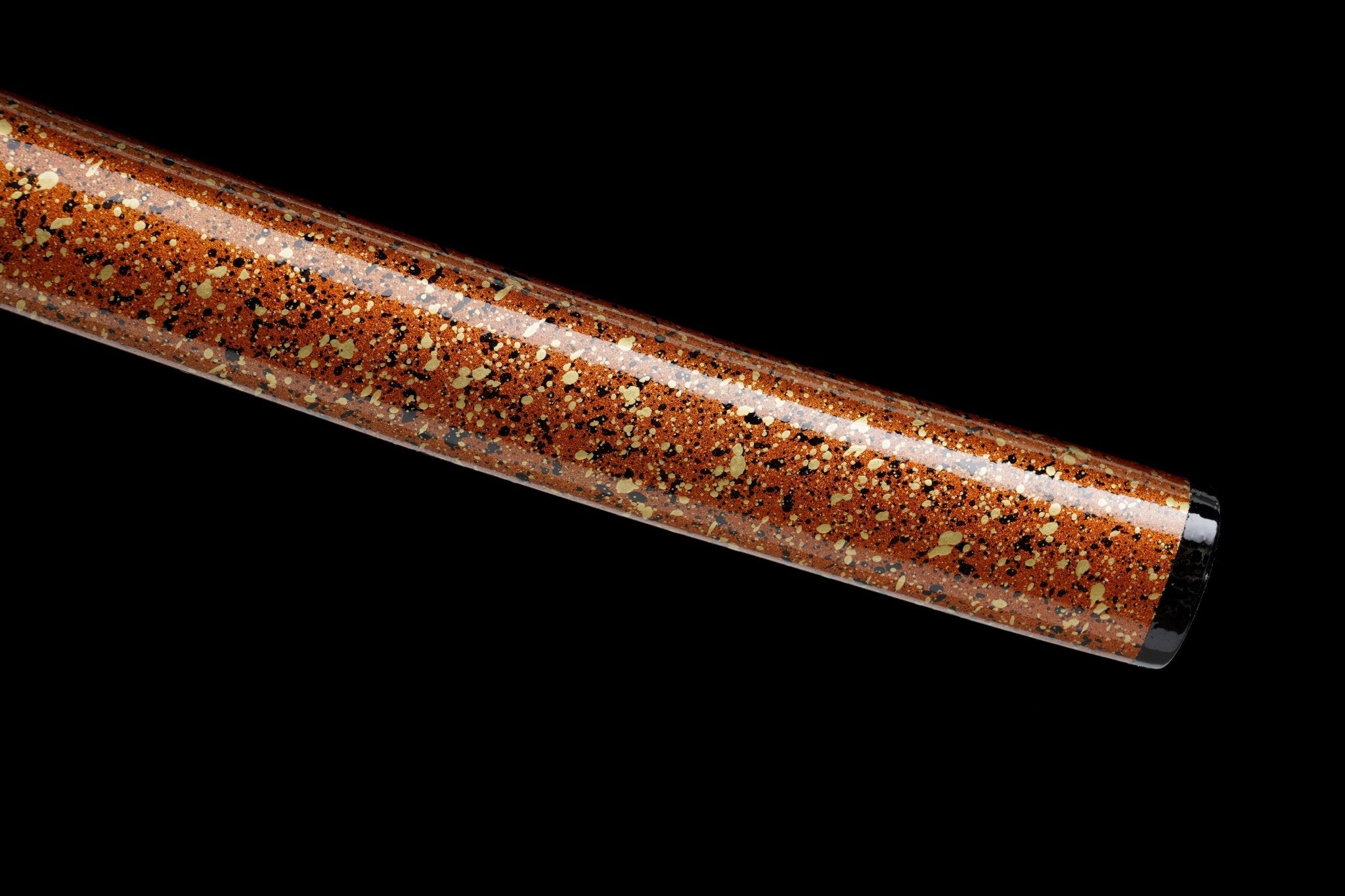 Wooden Katana Ember Orange Speckle Saya 燼刃 | KatanaSwordArt Wooden Katana For Sale 2025