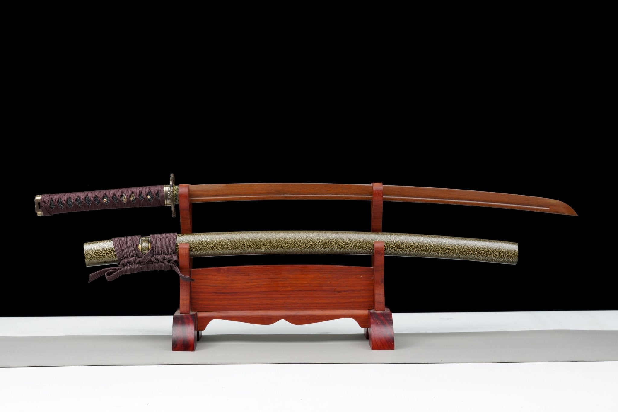 Wooden Katana Hawksoul Crackle Saya 鷹魂 | KatanaSwordArt Wooden Katana For Sale 2025