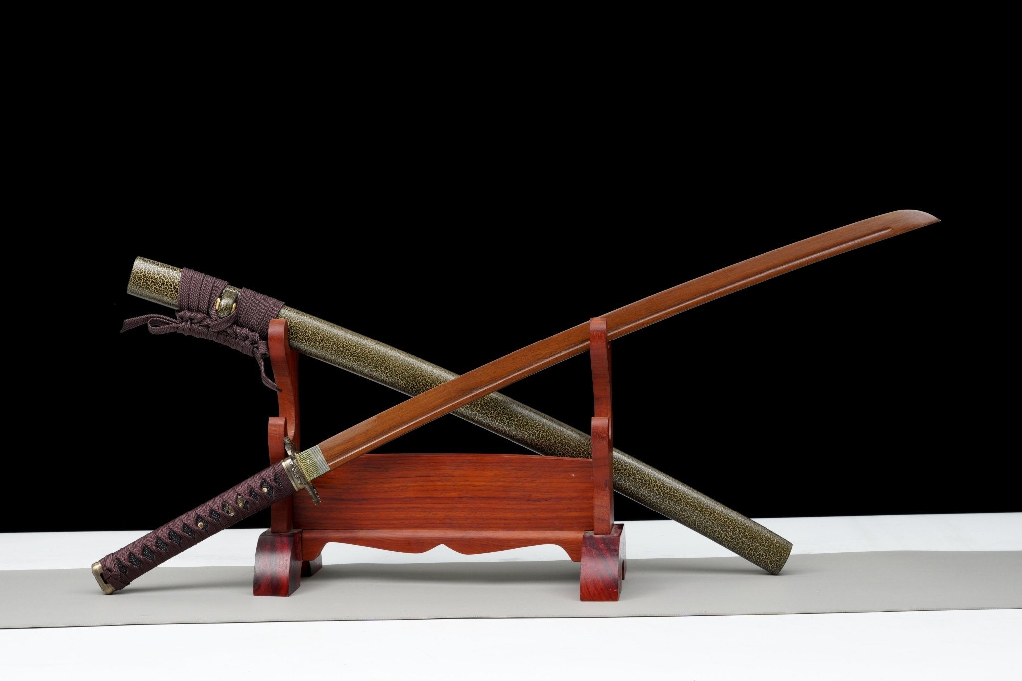 Wooden Katana Hawksoul Crackle Saya 鷹魂 | KatanaSwordArt Wooden Katana For Sale 2025