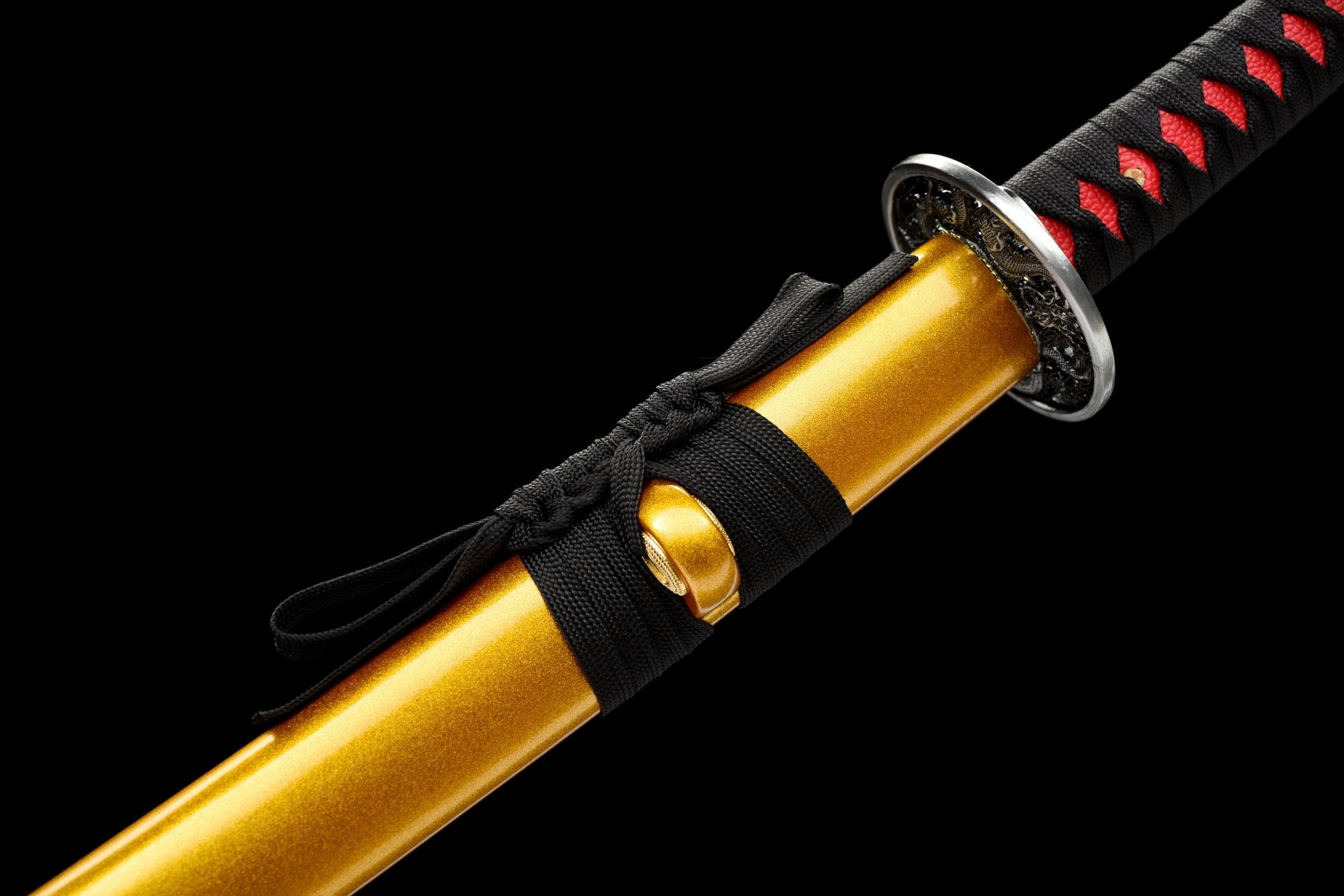 Wooden Katana Jinlongyin Golden Dragon Flame 金龍吟 | KatanaSwordArt Wooden Katana For Sale 2025