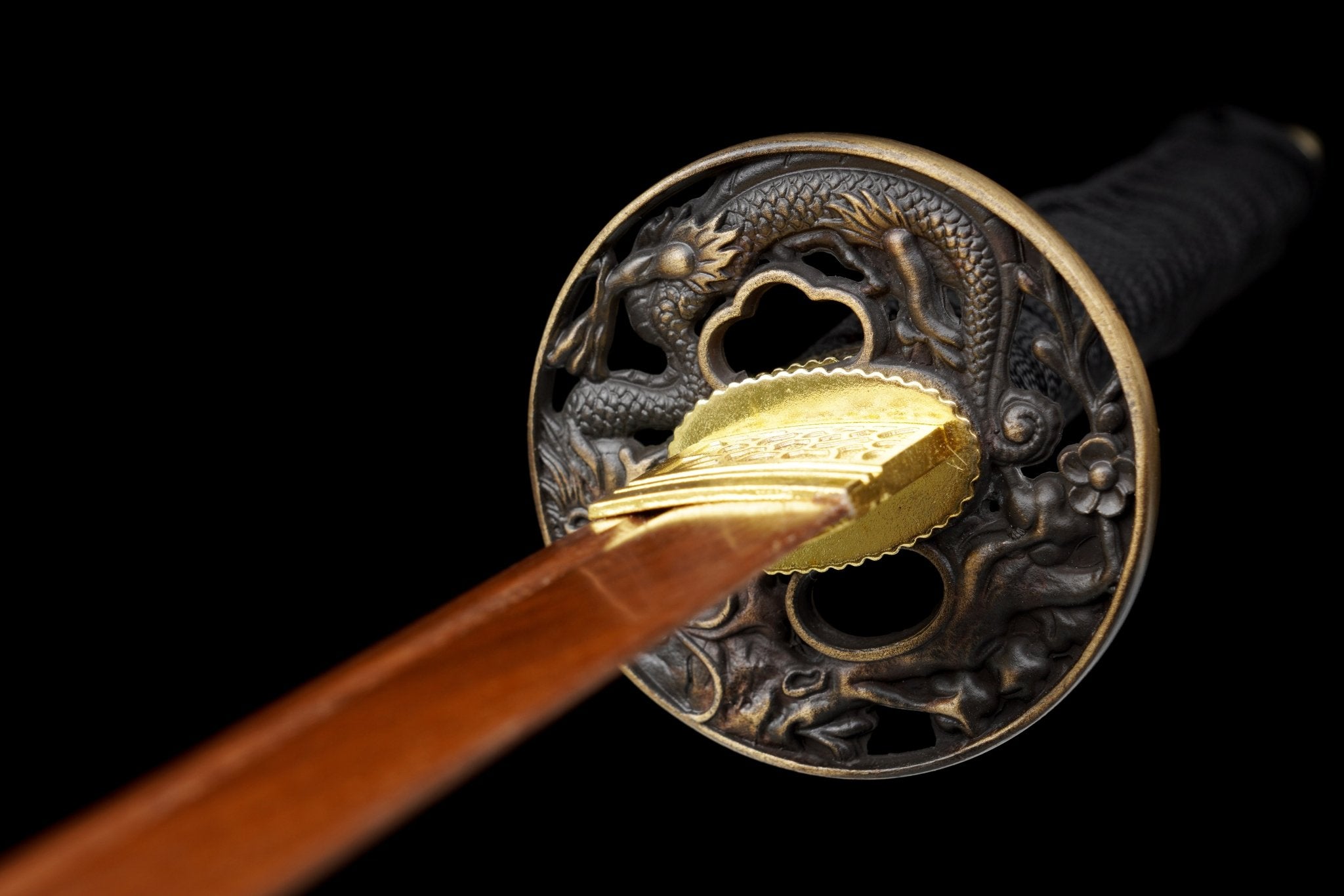 Wooden Katana Kagutsuchi Red Speckled Saya 炎刃 | KatanaSwordArt Wooden Katana For Sale 2025