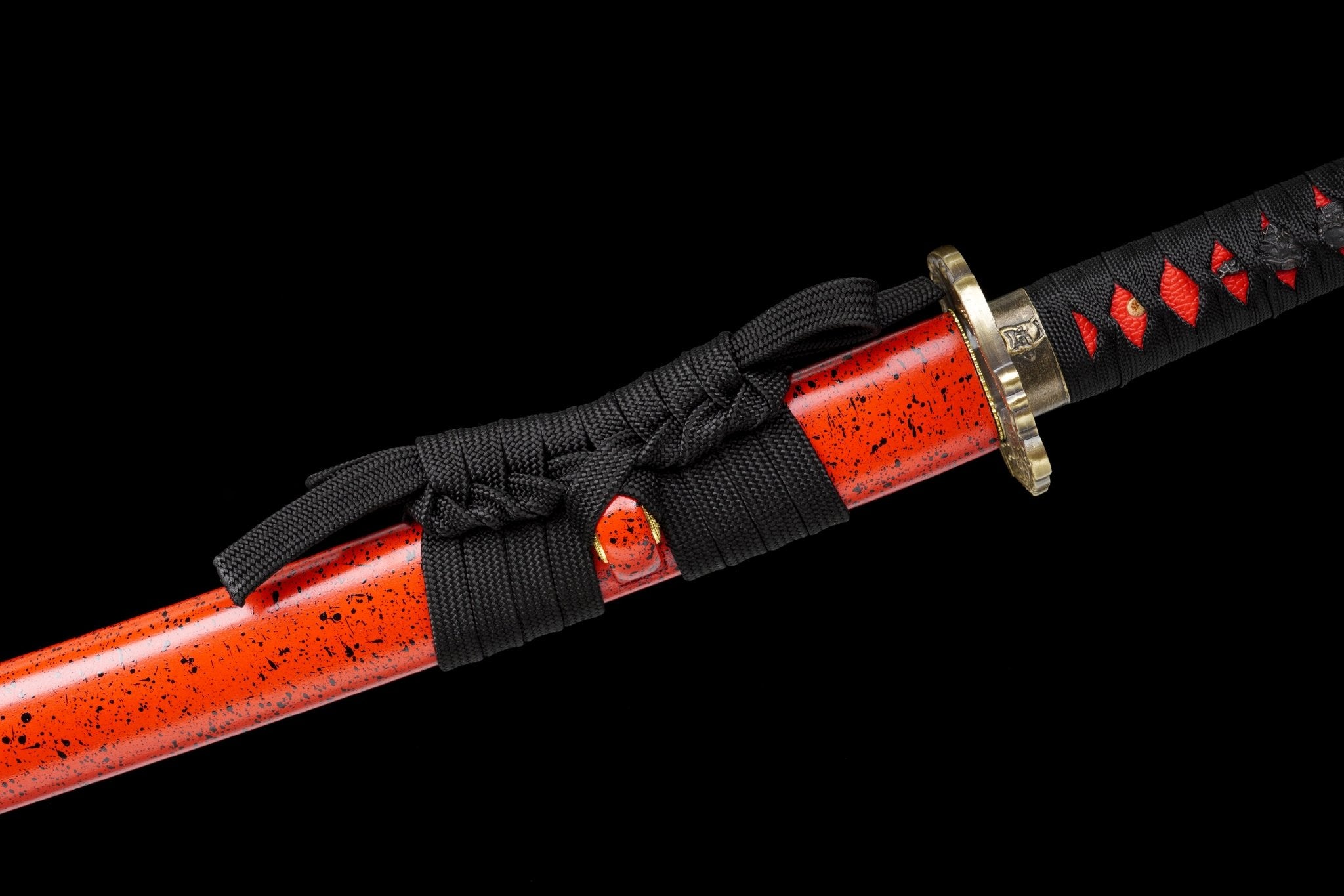 Wooden Katana Scarlet Demon Crimson Lacquer Saya 緋鬼 | KatanaSwordArt Wooden Katana For Sale 2025