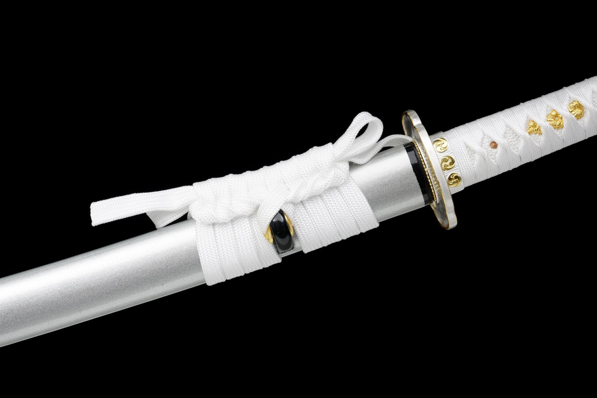 Wooden Katana Shirayuki Silver Saya 白雪 | KatanaSwordArt Wooden Katana For Sale 2025