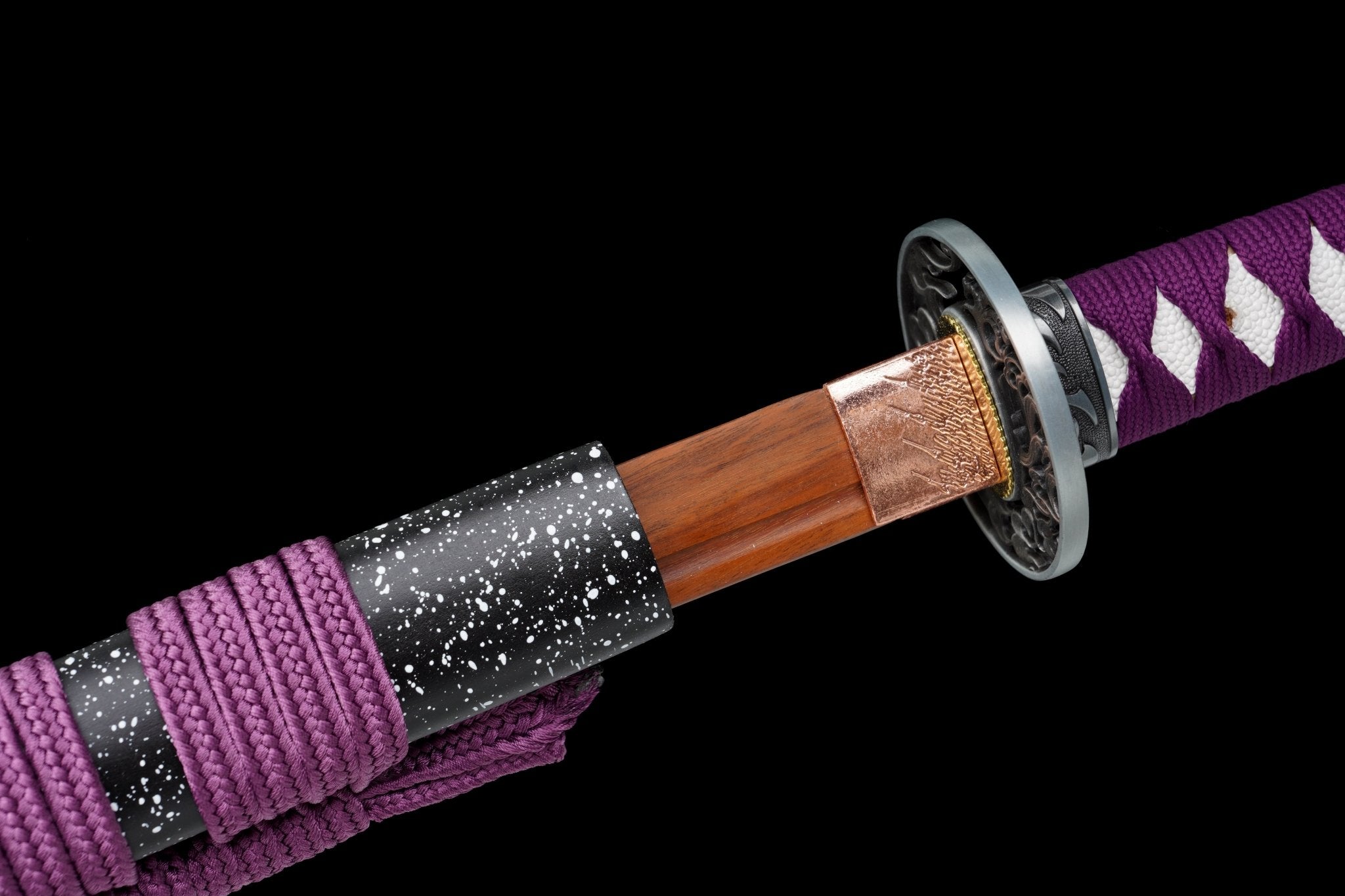 Wooden Katana Tempest Sparkle Saya 銀風 | KatanaSwordArt Wooden Katana For Sale 2025