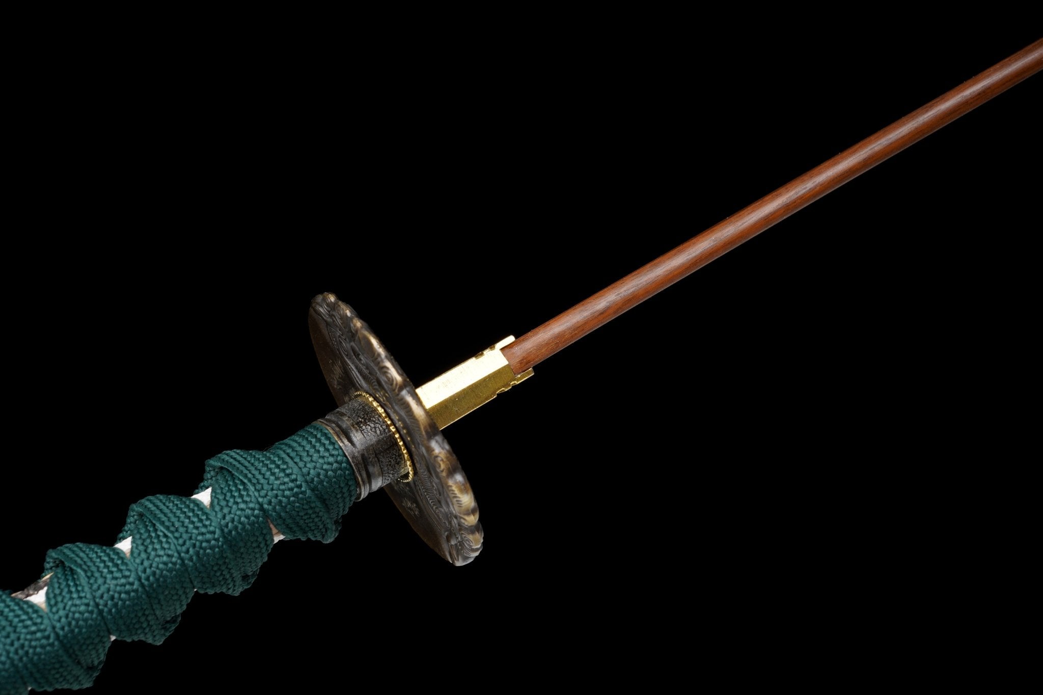 Wooden Katana Verdance Green Saya 翠影 | KatanaSwordArt Wooden Katana For Sale 2025