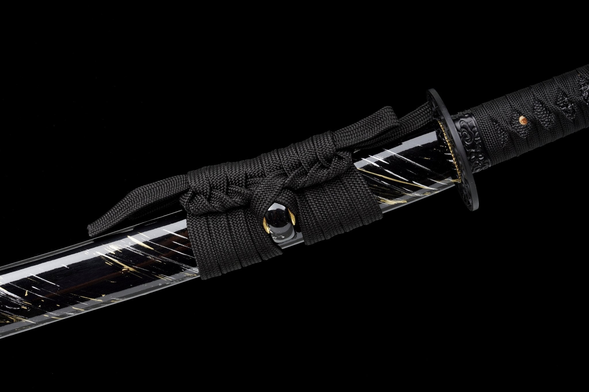 Wooden Katana Whispering Vines Gold Silver Streaked Saya 風籐 | KatanaSwordArt Wooden Katana For Sale 2025