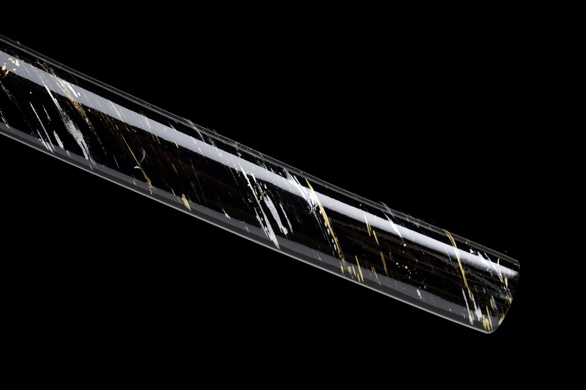 Wooden Katana Whispering Vines Gold Silver Streaked Saya 風籐 | KatanaSwordArt Wooden Katana For Sale 2025