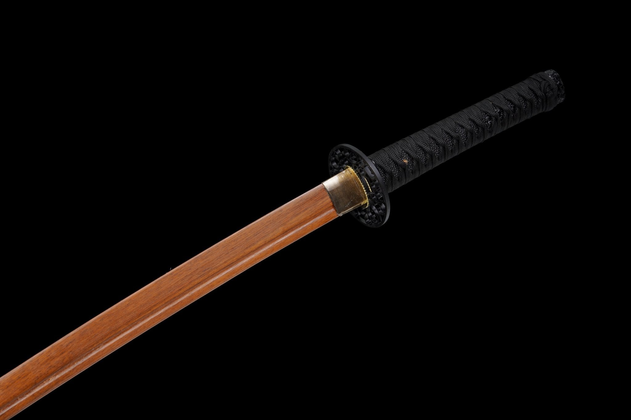 Wooden Katana Whispering Vines Gold Silver Streaked Saya 風籐 | KatanaSwordArt Wooden Katana For Sale 2025