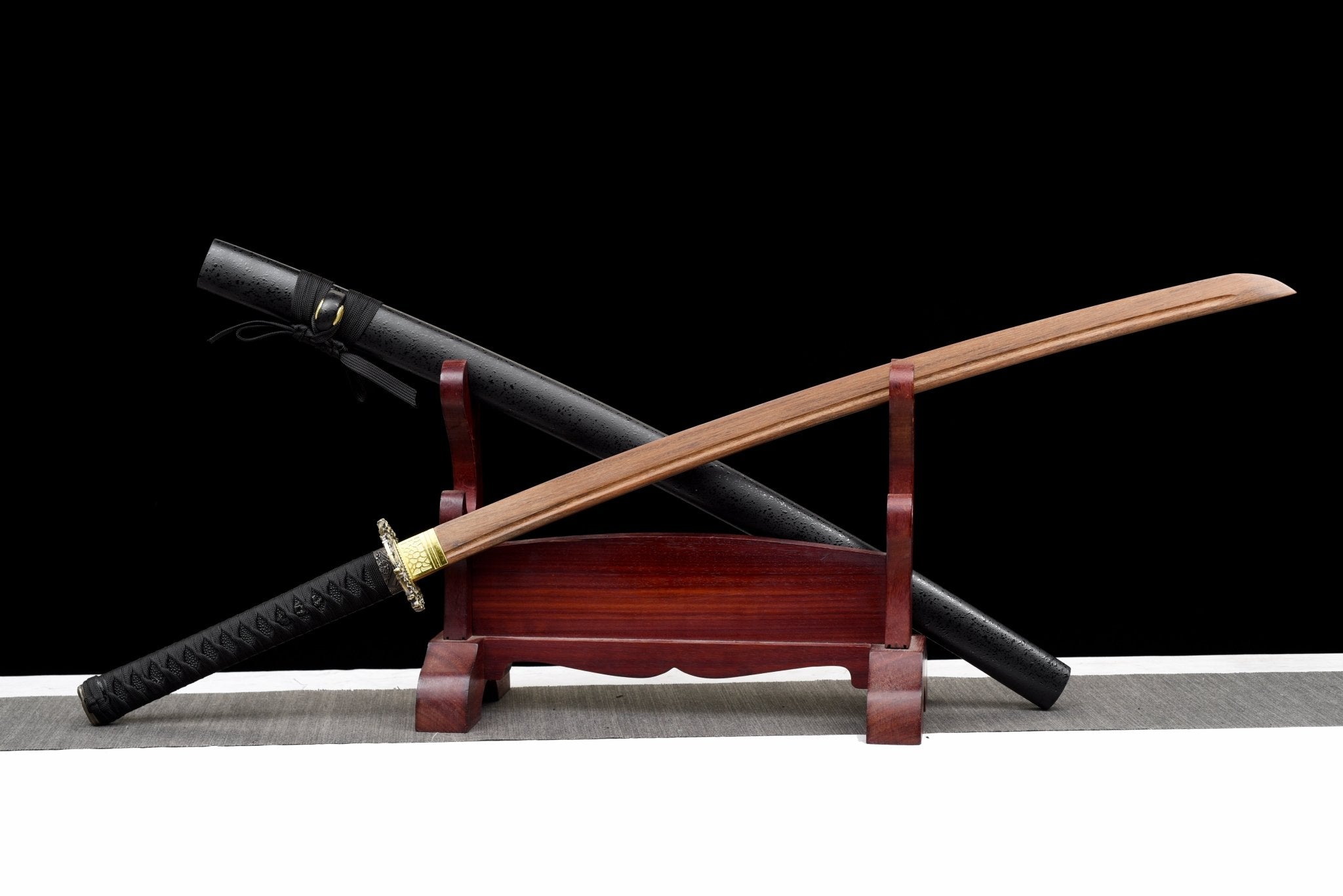 Australia Wooden Katana XuanYing Black Sakura 玄桜 | Hand-forged