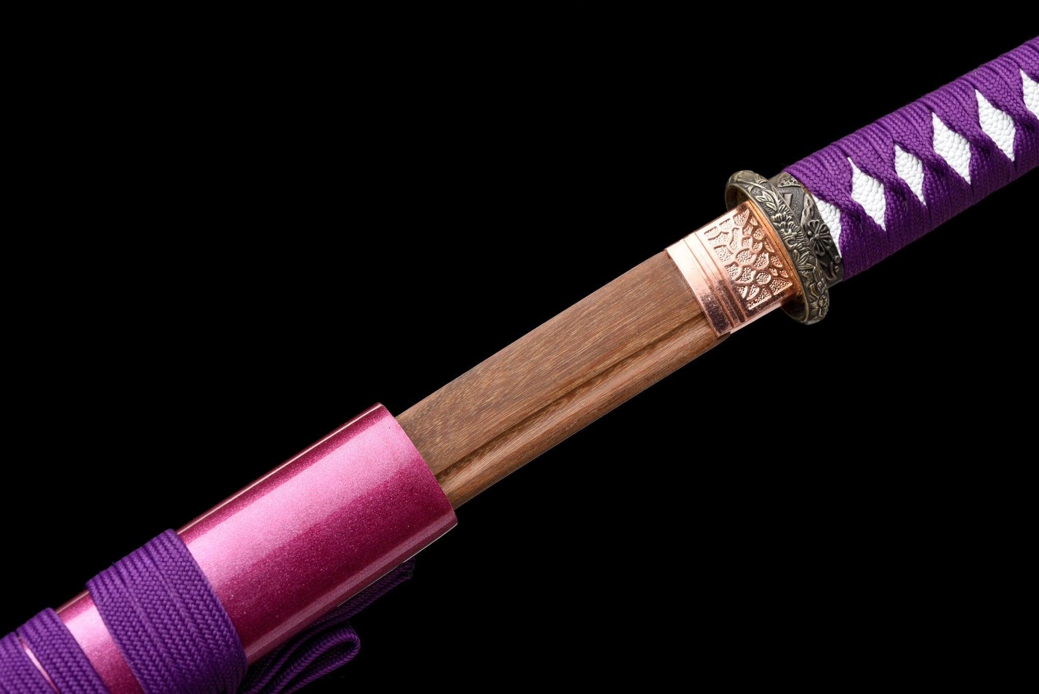 Wooden Katana Ziying Purple Sakura 紫桜 | KatanaSwordArt Wooden Katana For Sale 2025