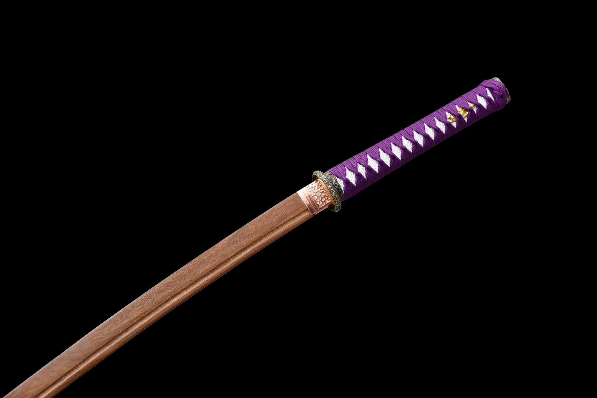 Wooden Katana Ziying Purple Sakura 紫桜 | KatanaSwordArt Wooden Katana For Sale 2025