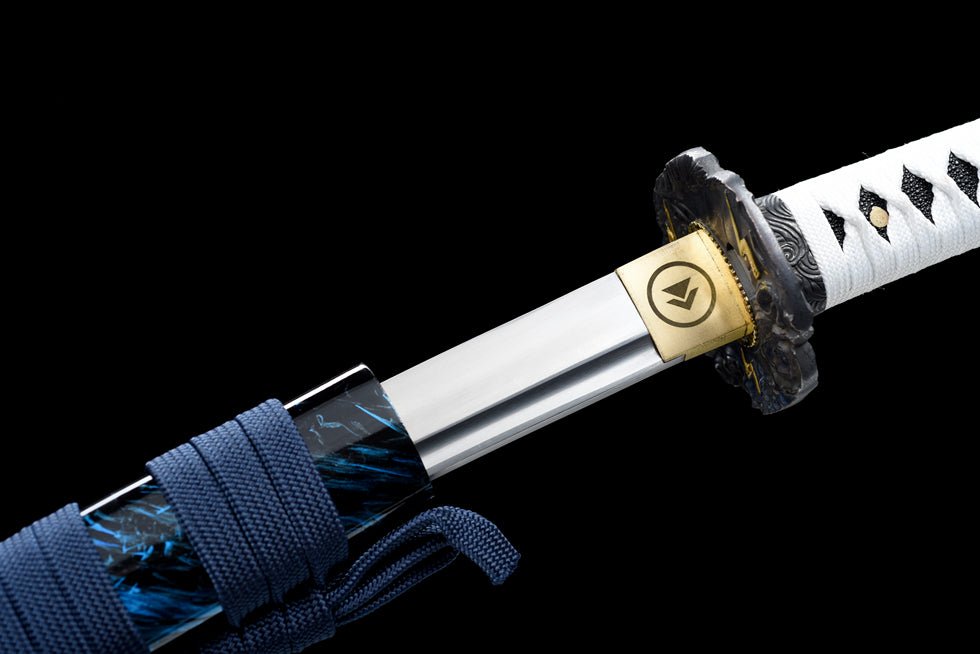 Katana and Tanto Set Ghost of Tsushima Spring Steel 對馬島 | KatanaSwordArt Katana For Sale