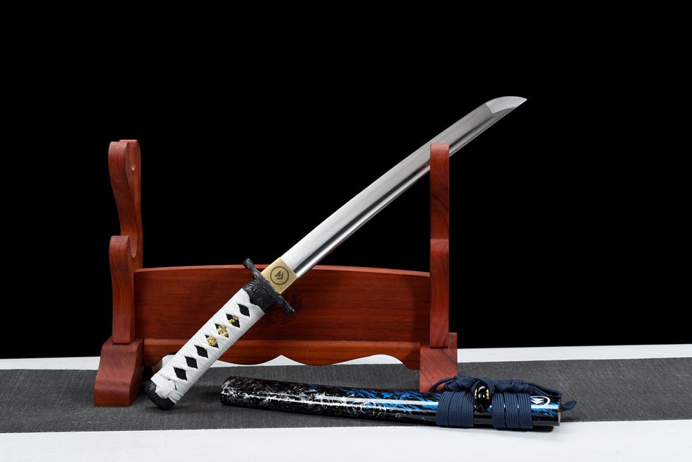 Katana and Tanto Set Ghost of Tsushima Spring Steel 對馬島 | KatanaSwordArt Katana For Sale