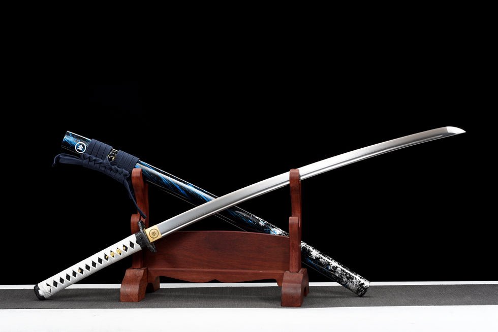 Katana and Tanto Set Ghost of Tsushima Spring Steel 對馬島 | KatanaSwordArt Katana For Sale