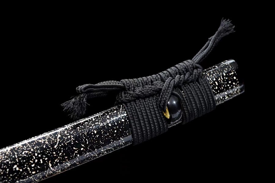 Katana Auspicious Clouds T10 Clay Tempered Black Saya 祥雲 | KatanaSwordArt Katana For Sale 2025