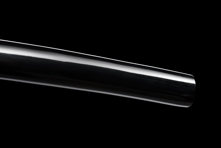 Katana Black Prune Carbon Steel Black Saya 黑梅 | KatanaSwordArt Katana For Sale