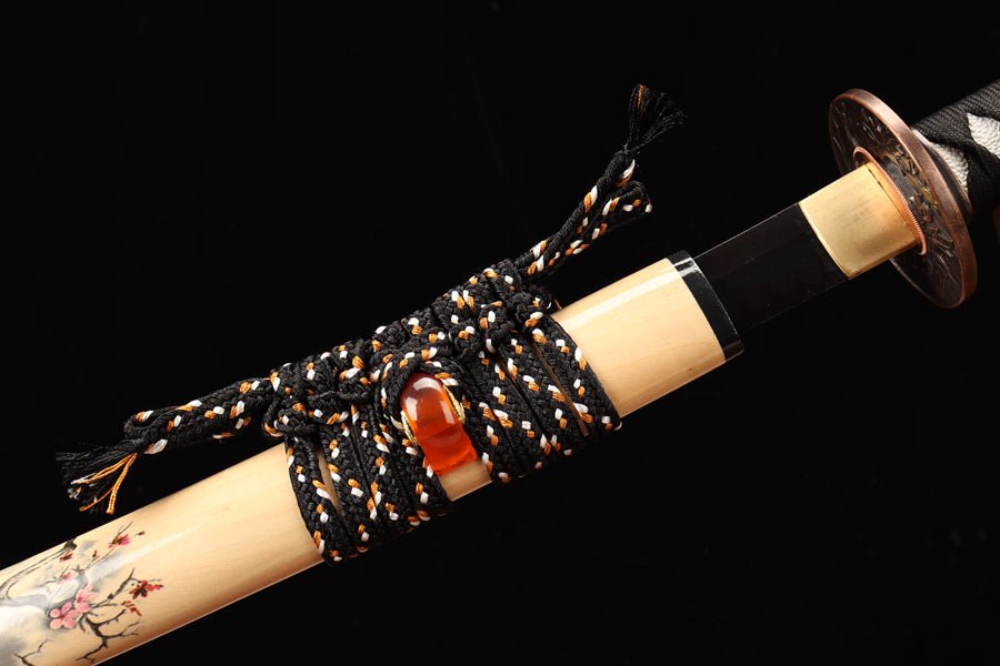 Katana Black Rose T10 Clay Tempered Black Blade 黑玫 | KatanaSwordArt Katana For Sale 2025