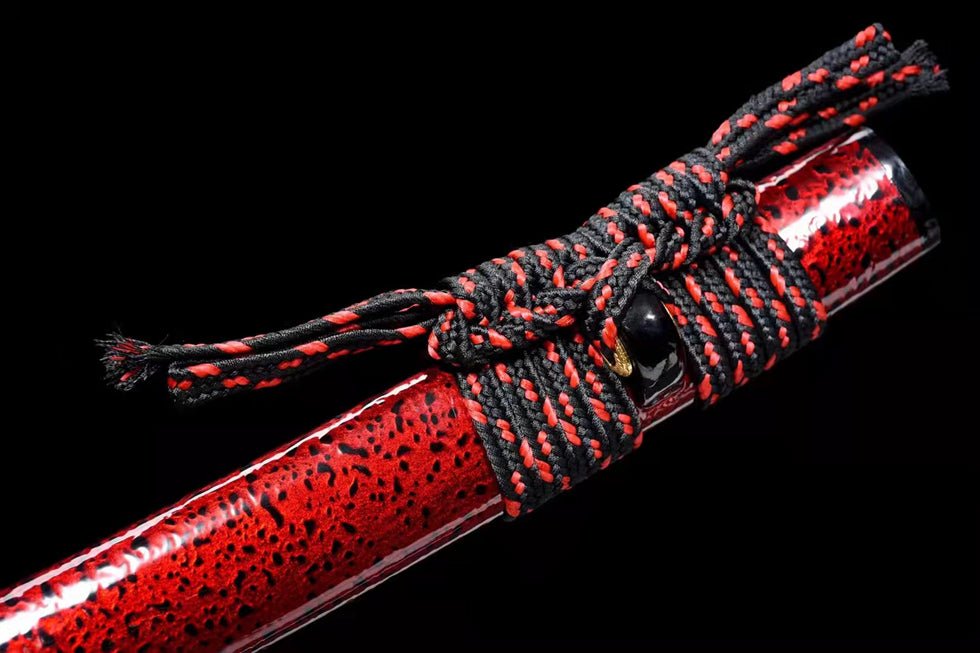 Katana Raksha T10 Clay Tempered Red Saya 羅剎 | KatanaSwordArt Katana For Sale 2025