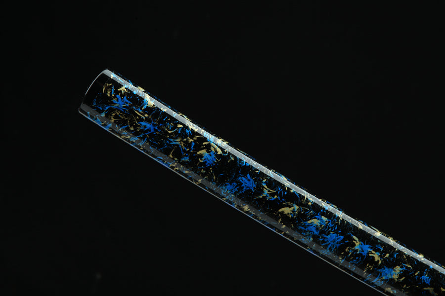 Katana Lianzuo Damascus Folded Circle Pattern 蓮座 | KatanaSwordArt Katana For Sale 2025