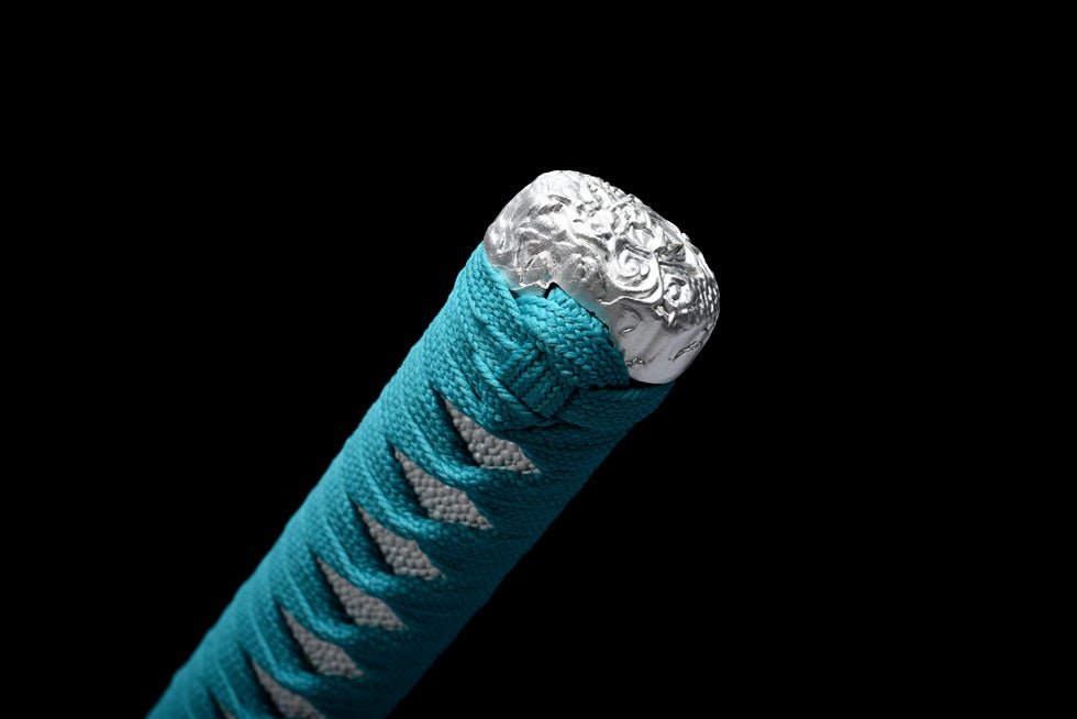 Katana Blue Sky Spring Steel Blue Blade 藍天 | KatanaSwordArt Katana For Sale