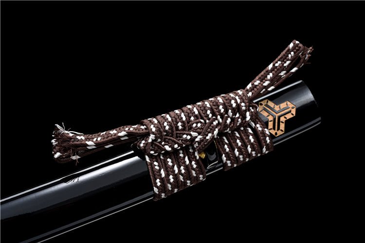 Katana Candle Dragon Manganese Steel Black Blade 燭龍 | KatanaSwordArt Katana For Sale