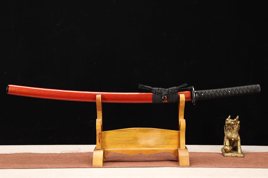 Katana Canglong Manganese Steel Red Saya 藏龍 | KatanaSwordArt Katana For Sale 2025
