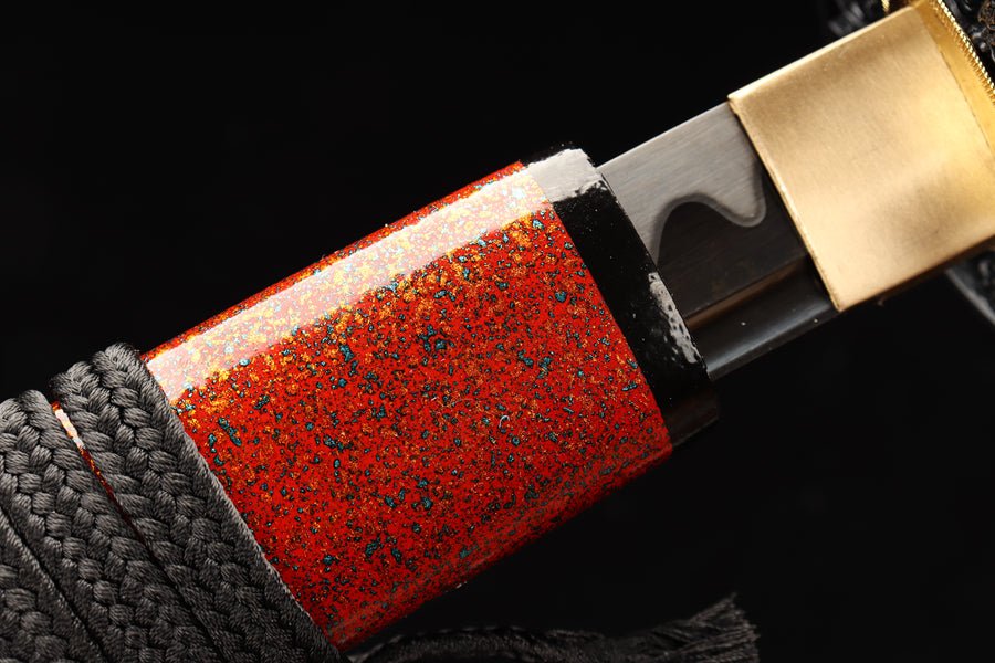 Katana Canglong Manganese Steel Red Saya 藏龍 | KatanaSwordArt Katana For Sale 2025