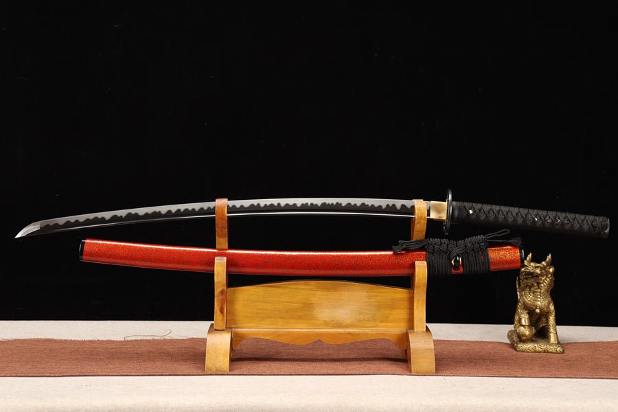 Katana Canglong Manganese Steel Red Saya 藏龍 | KatanaSwordArt Katana For Sale 2025
