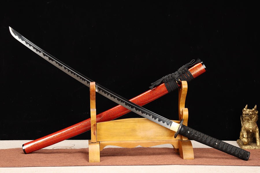Katana Canglong Manganese Steel Red Saya 藏龍 | KatanaSwordArt Katana For Sale 2025