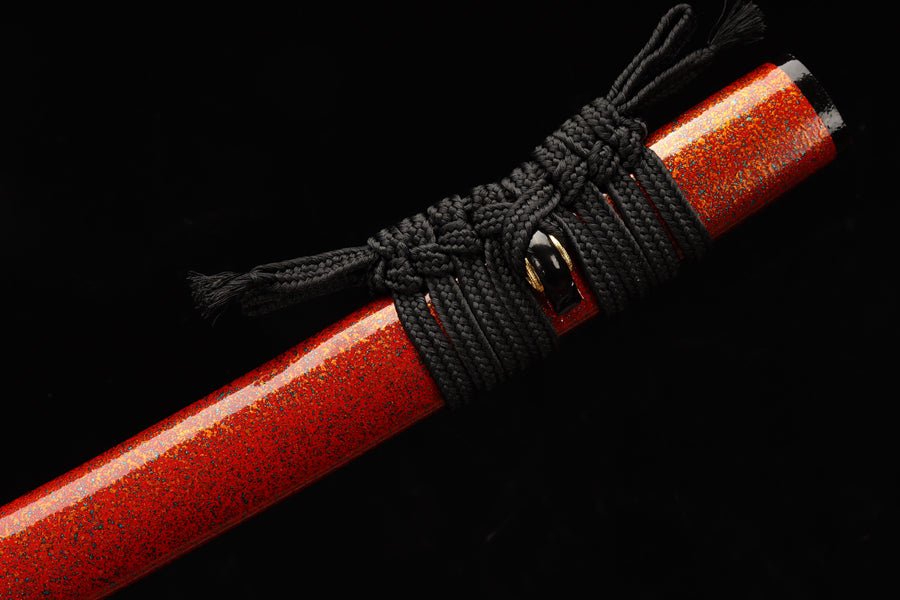 Katana Canglong Manganese Steel Red Saya 藏龍 | KatanaSwordArt Katana For Sale 2025