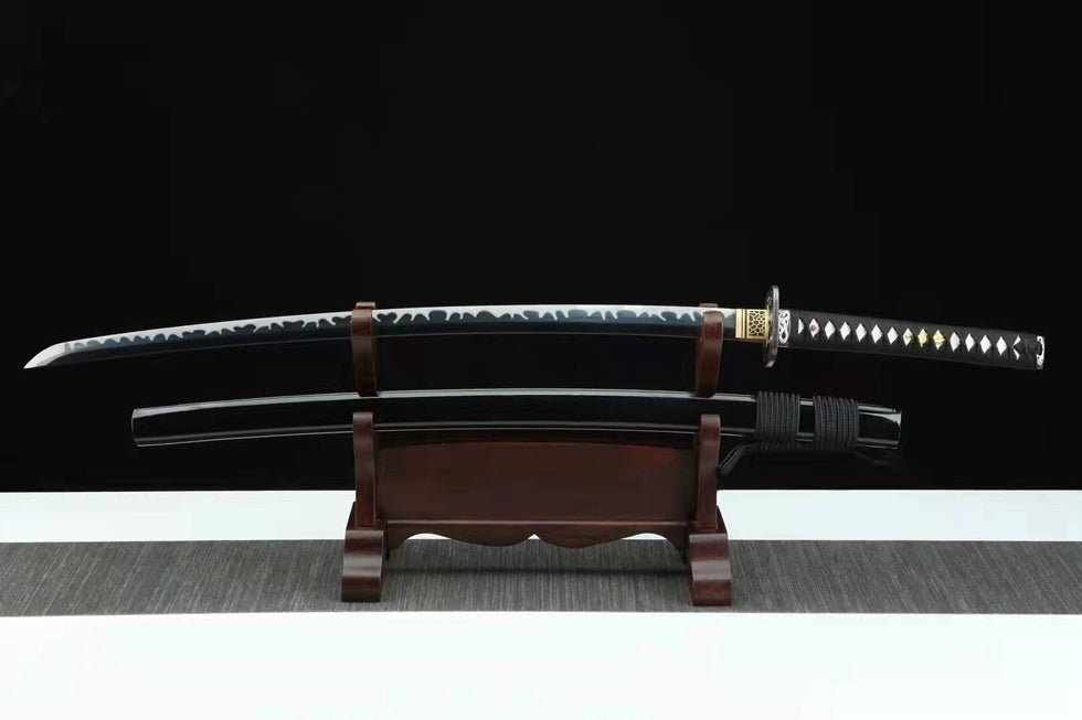 Katana ChaoFeng Manganese Steel Black Blade 嘲風 | KatanaSwordArt Katana For Sale