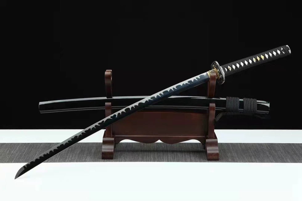 Katana ChaoFeng Manganese Steel Black Blade 嘲風 | KatanaSwordArt Katana For Sale