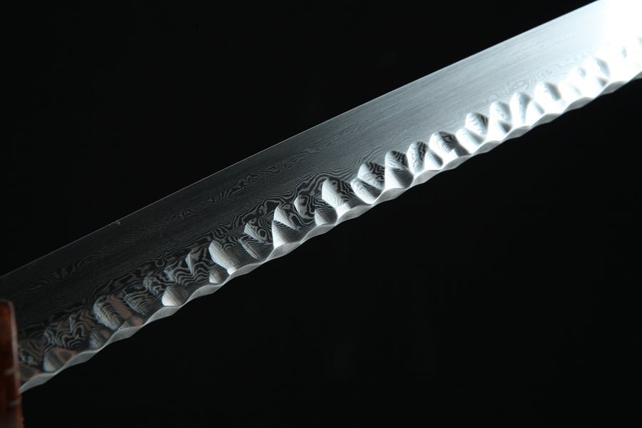 Katana Chuiwen Hammer Pattern Damascus Folded 錘紋 | KatanaSwordArt Katana For Sale 2025
