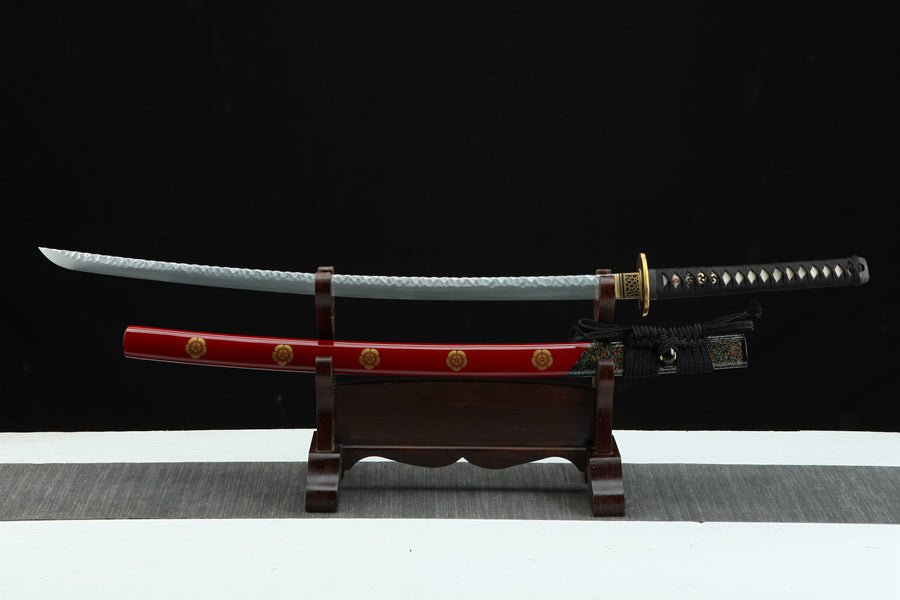 Katana Chuiwen Hammer Pattern Damascus Folded 錘紋 | KatanaSwordArt Katana For Sale 2025