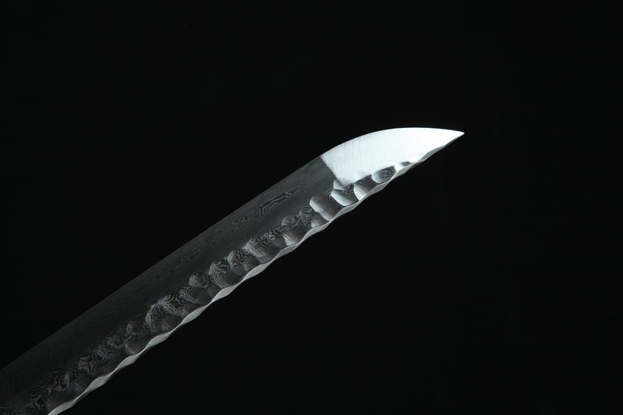 Katana Chuiwen Hammer Pattern Damascus Folded 錘紋 | KatanaSwordArt Katana For Sale 2025