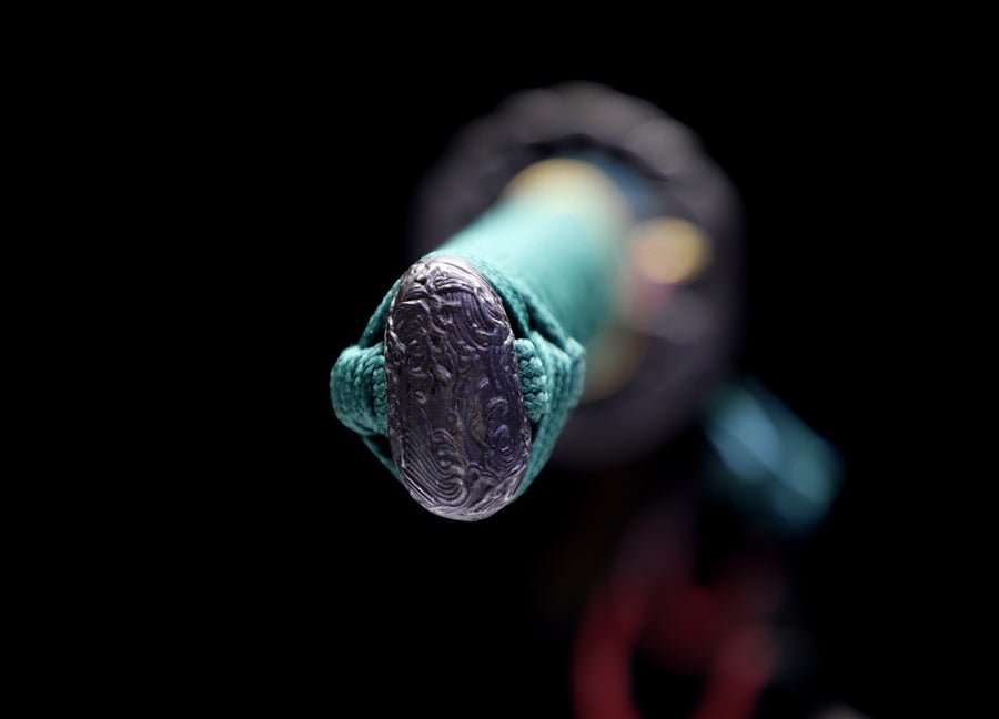 Katana Cloud Chop T10 Clay Tempered Ray Skin Black Saya 雲斬 | KatanaSwordArt Katana For Sale