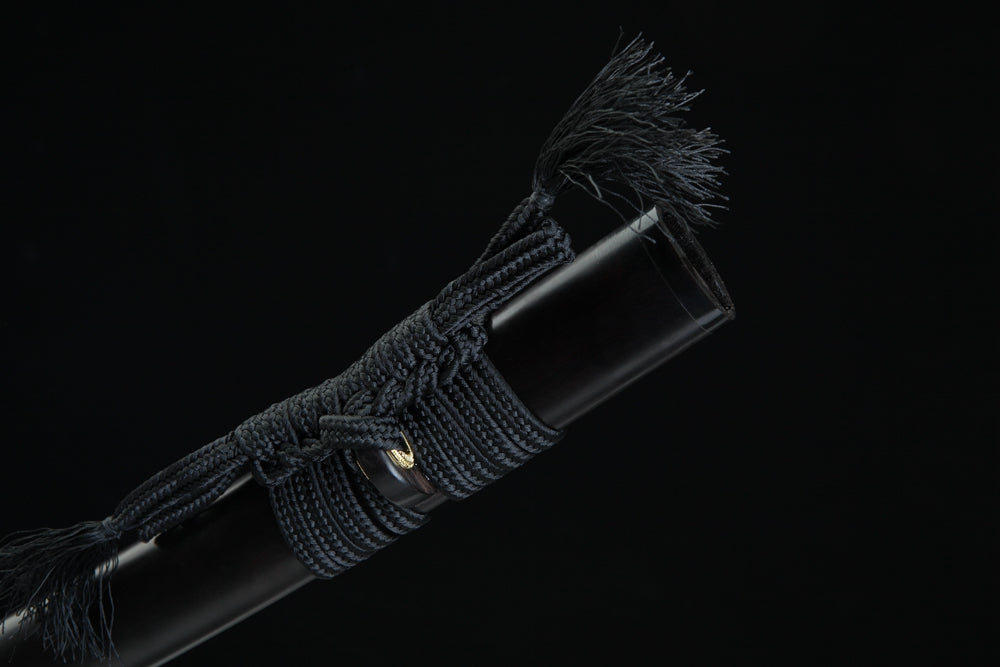 Katana Cloud Dragon Damascus Folded Clay Tempered Ebony Saya 耀龍 | KatanaSwordArt Katana For Sale 2025