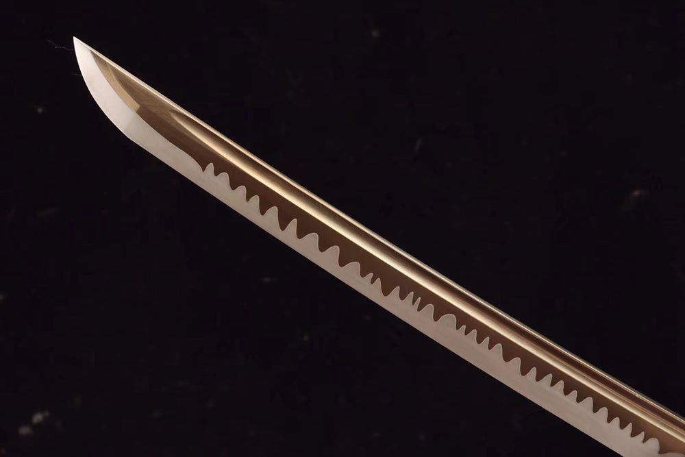 Katana Clover Manganese Steel Golden Blade 三葉草 | KatanaSwordArt Katana For Sale