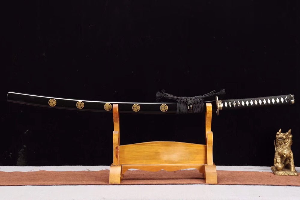 Katana Clover Manganese Steel Golden Blade 三葉草 | KatanaSwordArt Katana For Sale