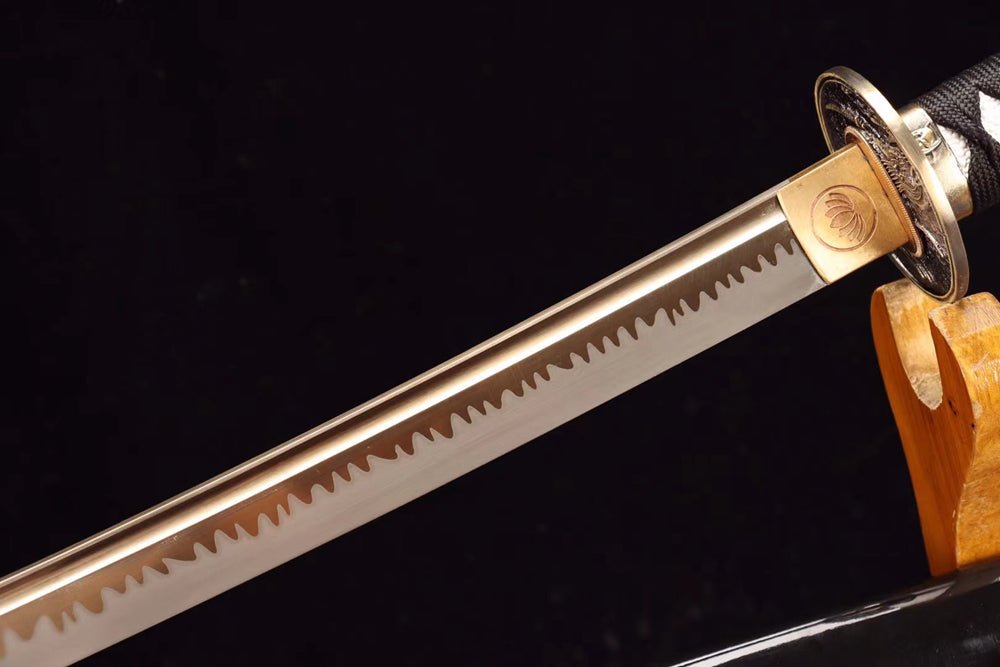 Katana Clover Manganese Steel Golden Blade 三葉草 | KatanaSwordArt Katana For Sale